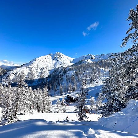 Le Janus, Pied Des Pistes, 2 Garages, Terrasse Avec Sauna Montgenèvre Eksteriør billede
