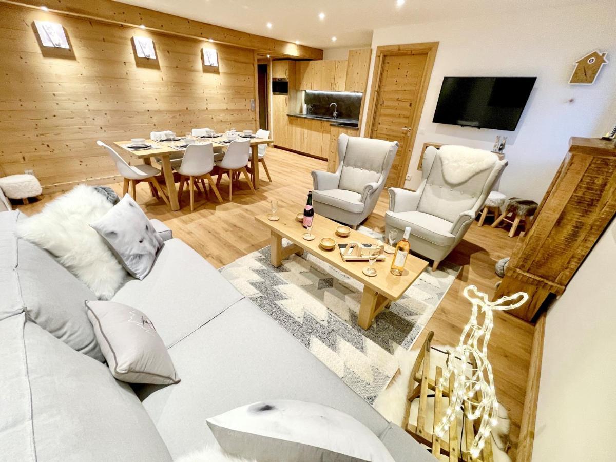 Le Janus, Pied Des Pistes, 2 Garages, Terrasse Avec Sauna Montgenèvre Eksteriør billede