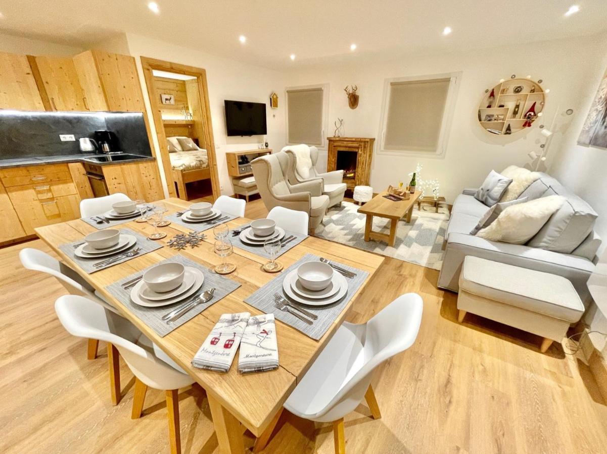 Le Janus, Pied Des Pistes, 2 Garages, Terrasse Avec Sauna Montgenèvre Eksteriør billede